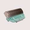 Hair clipper attachment combs on white background.