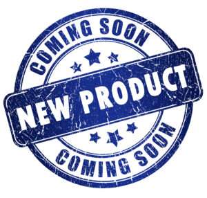 New product release coming soon badge.