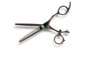 Professional hair thinning scissors