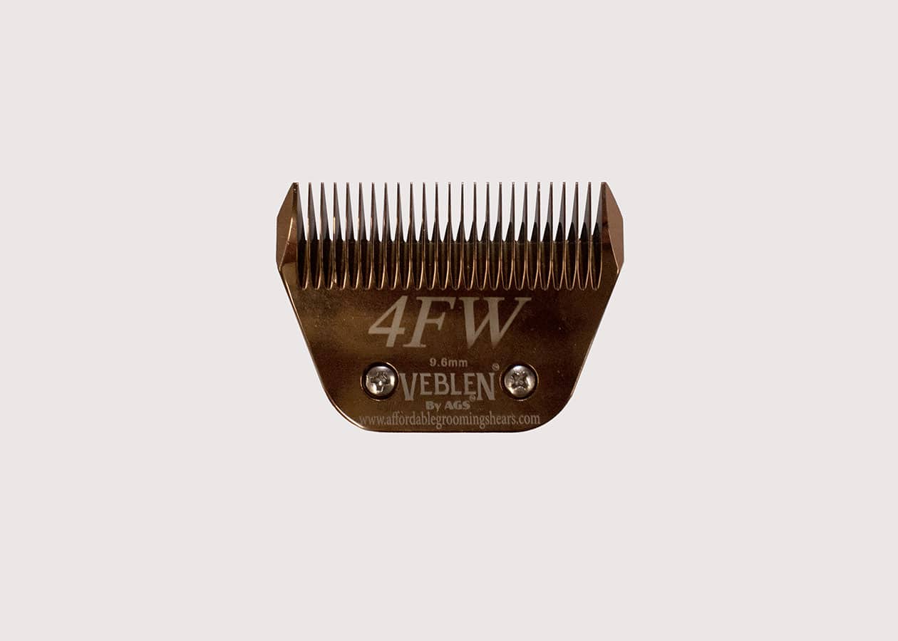 Metal clipper attachment blade 4FW.