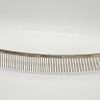 Metal grooming comb for pets or barbers
